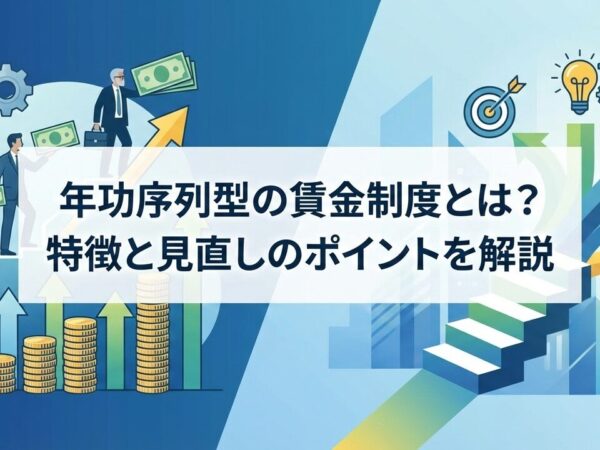 年功序列型の賃金制度とは？特徴と見直しのポイントを解説